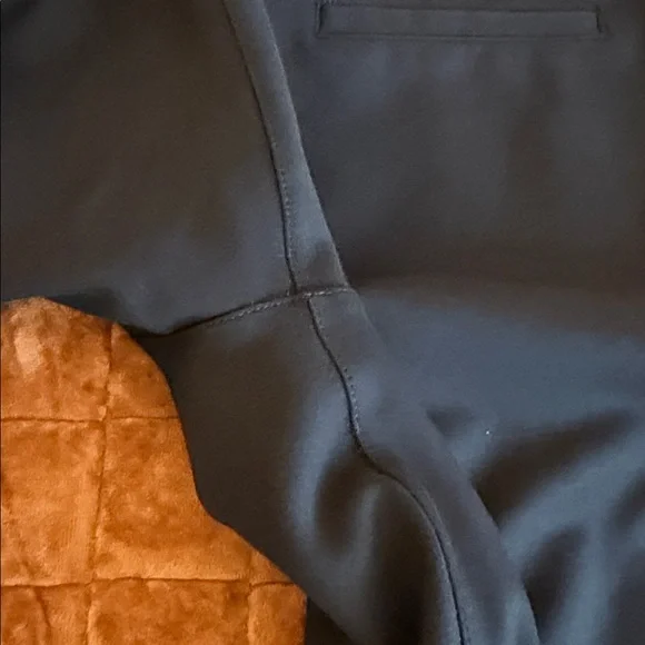 Betabrand Classic Black Wide-Leg Pants - Picture 4 of 6